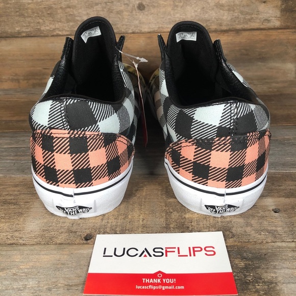 NEW Vans Old Skool What The Buffalo Pastel Plaid - Picture 4 of 6